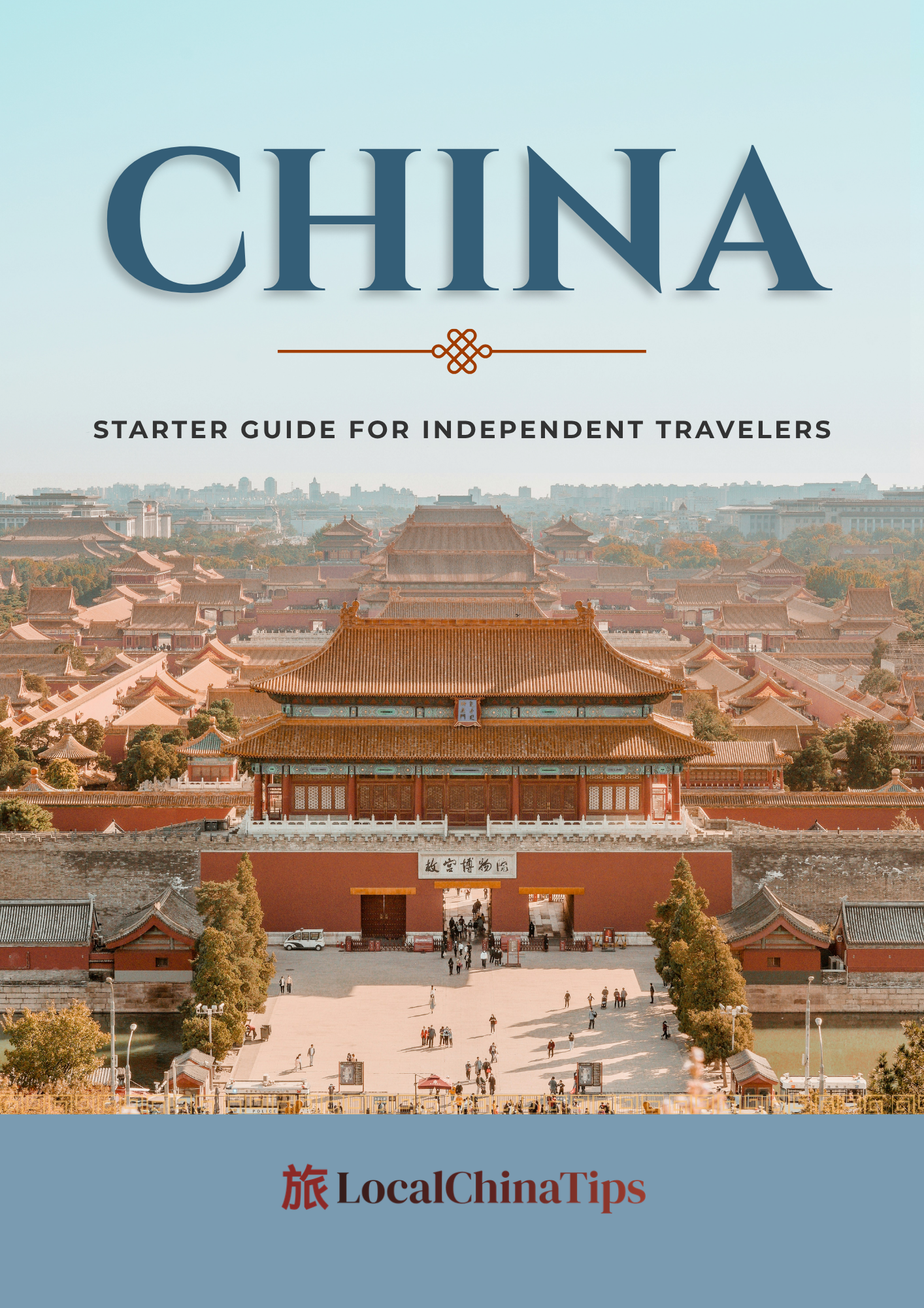 Free China travel starter guide PDF cover for first-time visitors